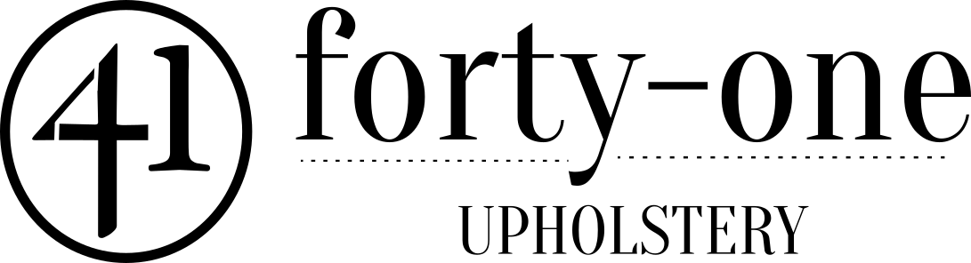 The forty-one Upholstery Logo.